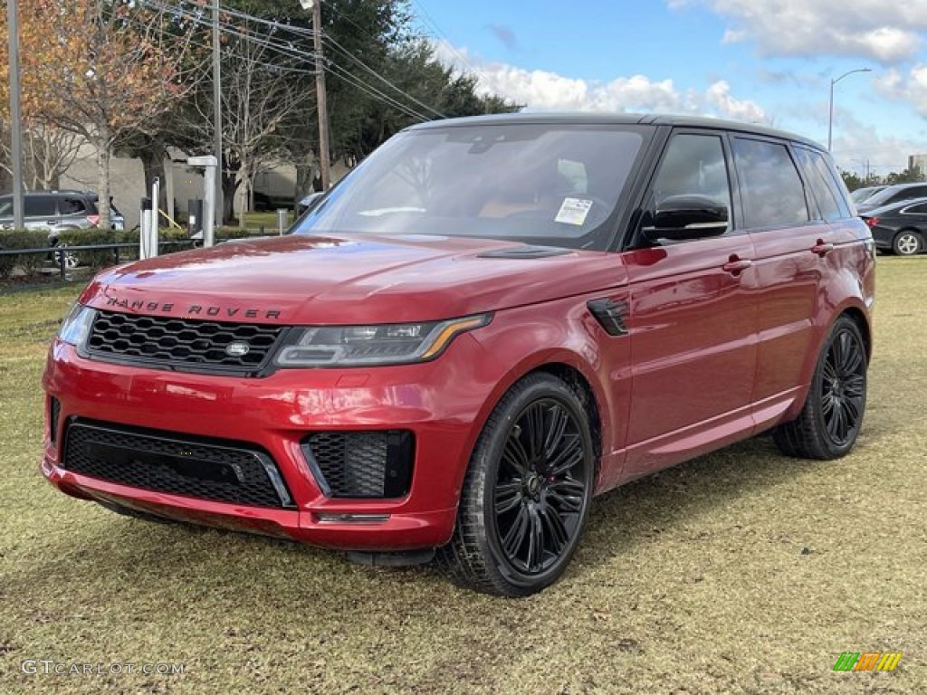 Firenze Red Metallic 2021 Land Rover Range Rover Sport HSE Dynamic Exterior Photo #140772269