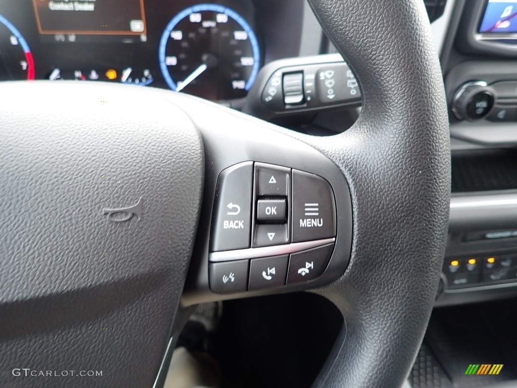2021 Ford Bronco Sport Big Bend 4x4 Medium Dark Slate Steering Wheel Photo #140772809
