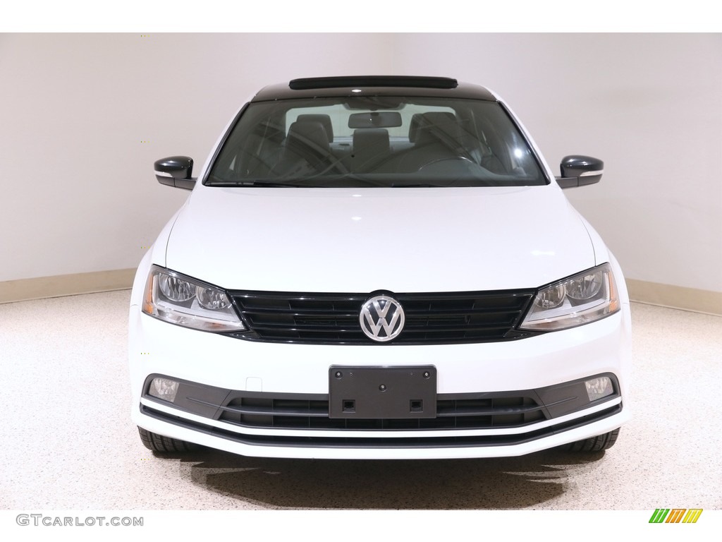 Pure White 2018 Volkswagen Jetta SE Sport Exterior Photo #140773268