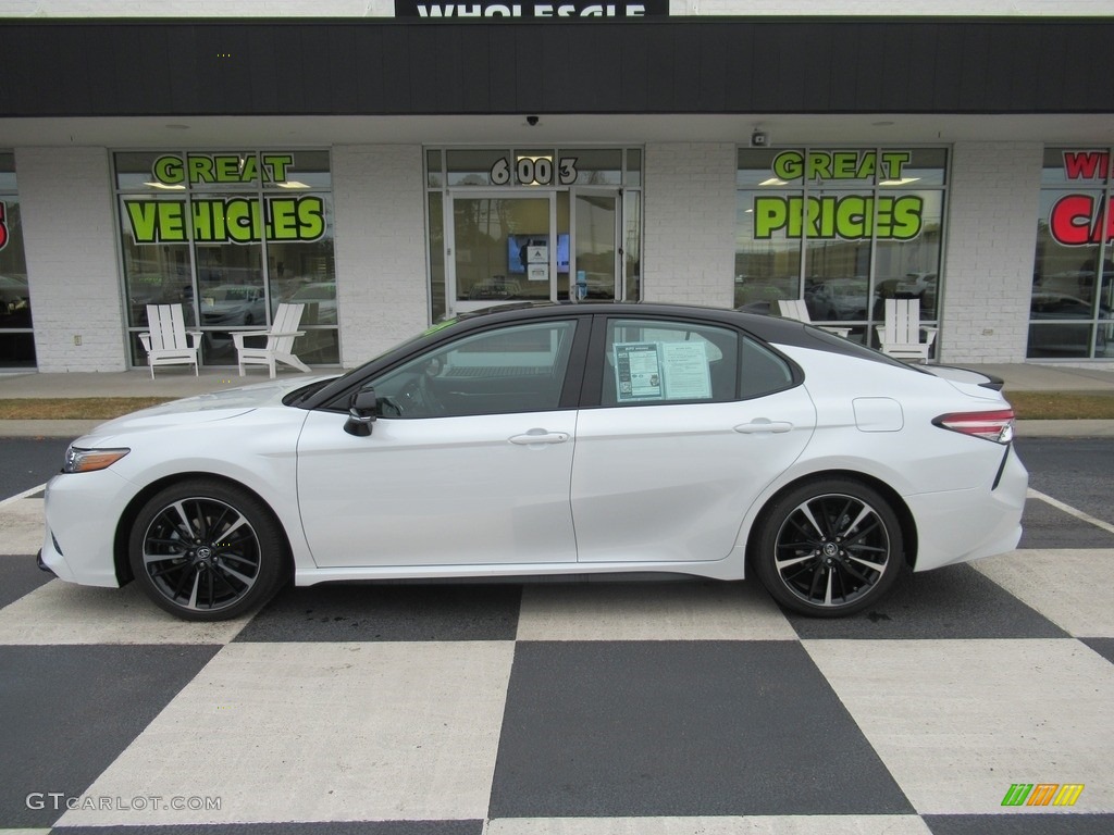 2019 Camry XSE - Wind Chill Pearl / Black photo #1