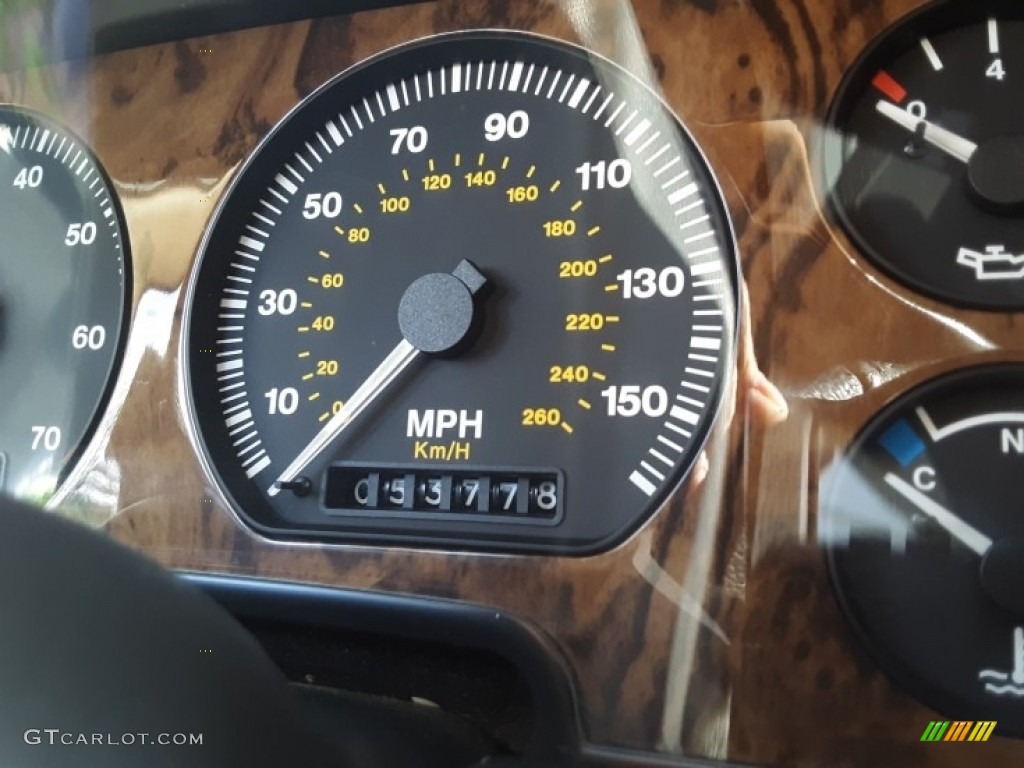 1996 Jaguar XJ XJS Convertible Gauges Photo #140773670