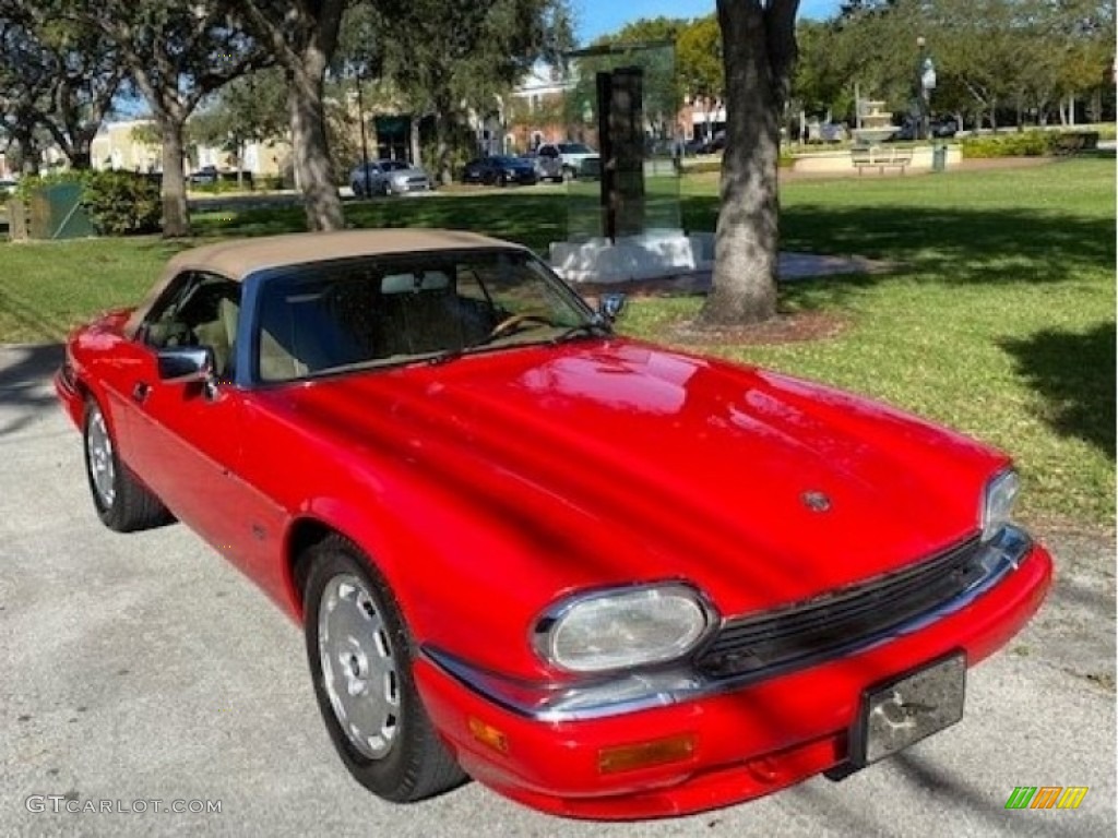 Signal Red 1996 Jaguar XJ XJS Convertible Exterior Photo #140773808