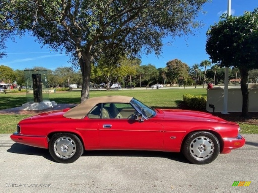 Signal Red 1996 Jaguar XJ XJS Convertible Exterior Photo #140773832