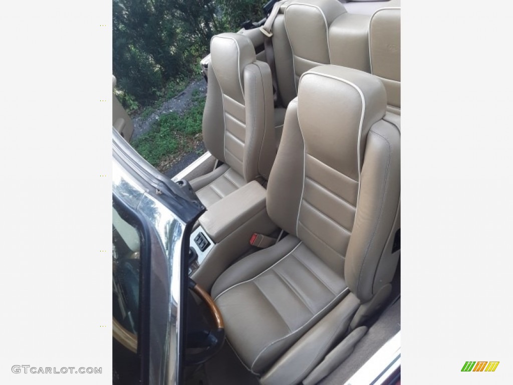1996 Jaguar XJ XJS Convertible Front Seat Photo #140774027