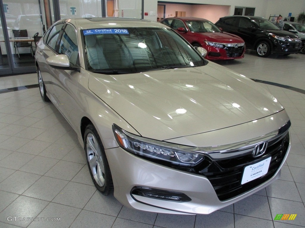 Champagne Frost Pearl 2018 Honda Accord EX Sedan Exterior Photo #140774819