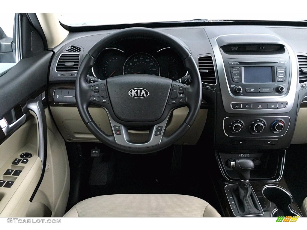 2014 Sorento LX - Dark Cherry / Beige photo #4