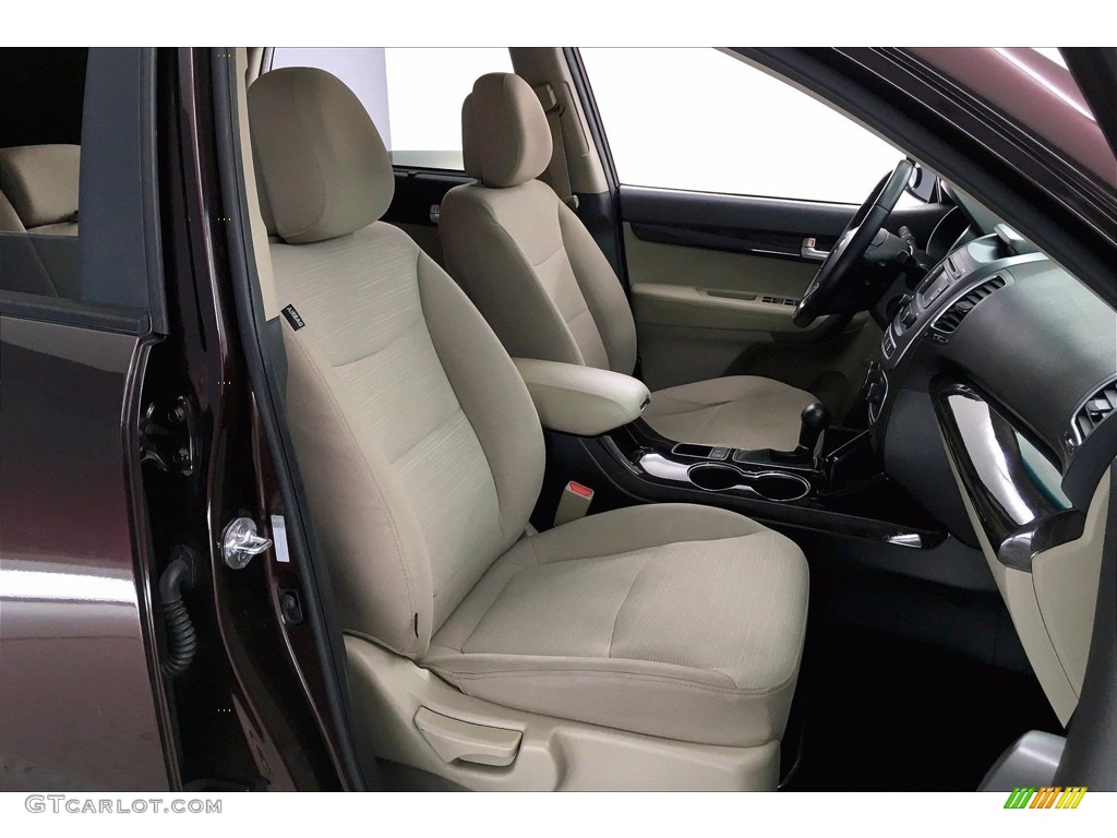 2014 Sorento LX - Dark Cherry / Beige photo #6
