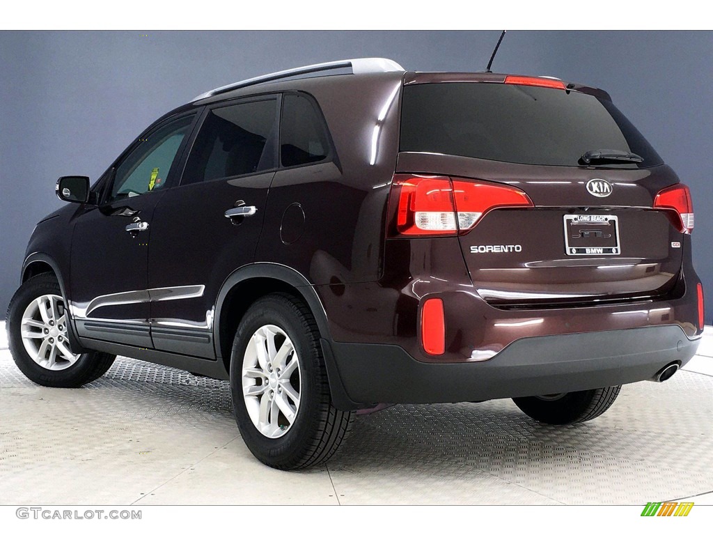 2014 Sorento LX - Dark Cherry / Beige photo #10