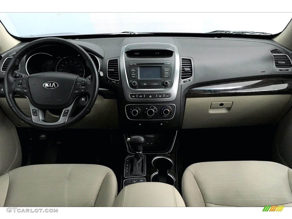 2014 Sorento LX - Dark Cherry / Beige photo #15
