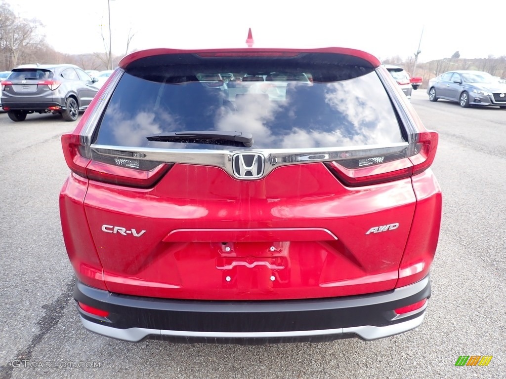 2021 CR-V EX AWD - Radiant Red Metallic / Gray photo #5