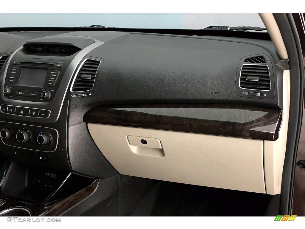2014 Sorento LX - Dark Cherry / Beige photo #22