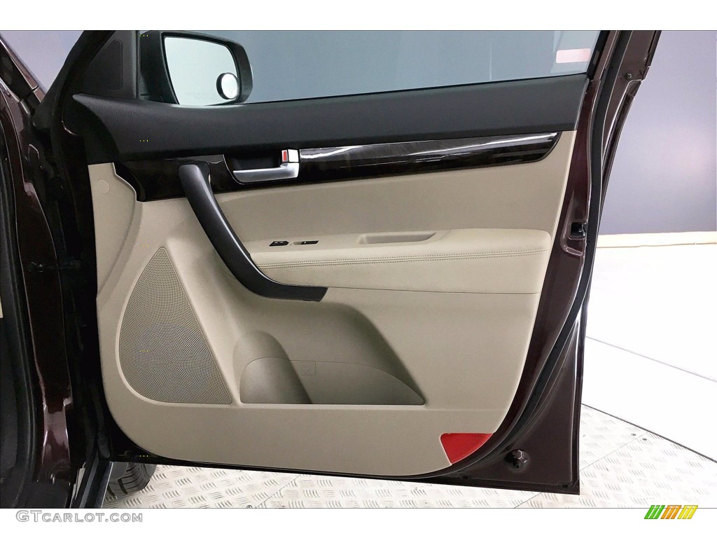 2014 Sorento LX - Dark Cherry / Beige photo #24