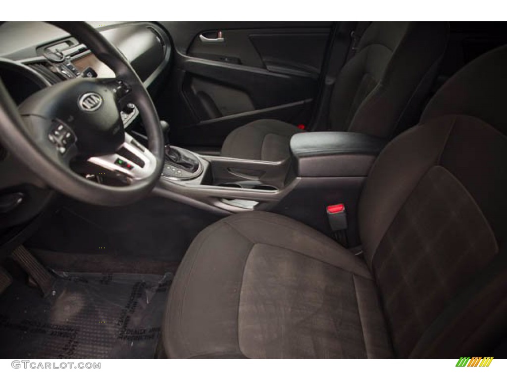 2011 Sportage LX - Sand Track / Black photo #3