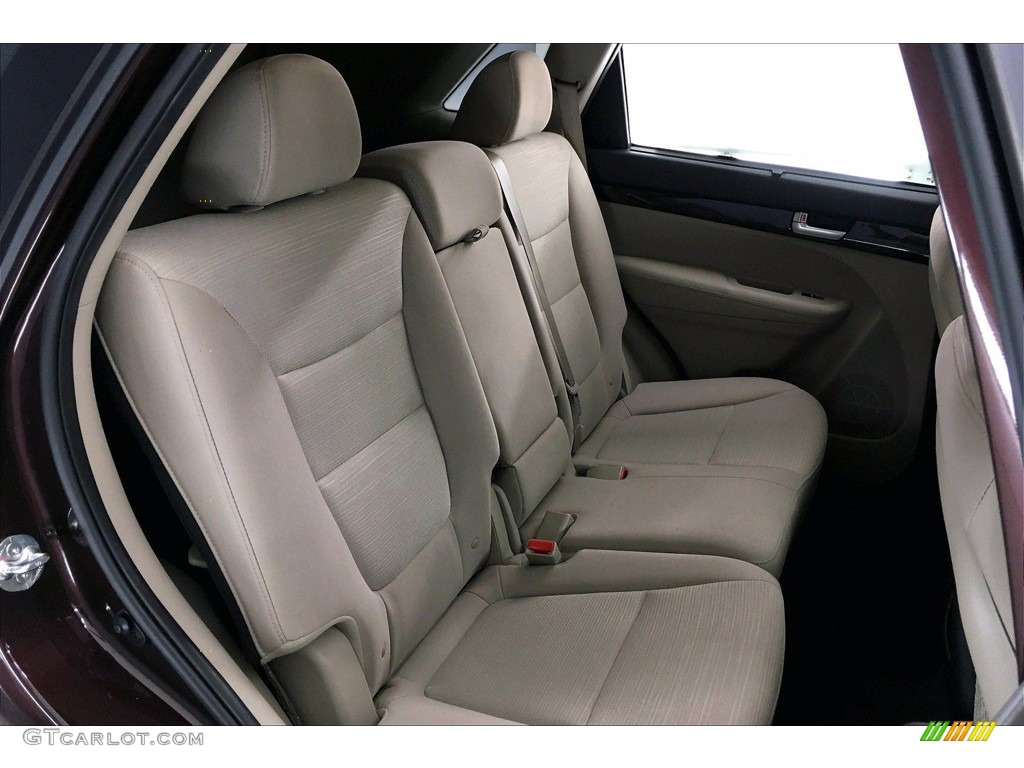 2014 Sorento LX - Dark Cherry / Beige photo #29