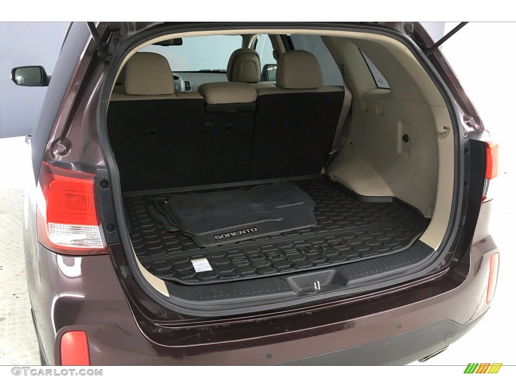 2014 Sorento LX - Dark Cherry / Beige photo #31
