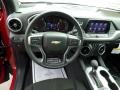 Jet Black 2021 Chevrolet Blazer LT AWD Steering Wheel