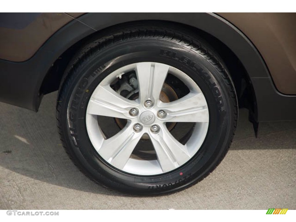 2011 Sportage LX - Sand Track / Black photo #36