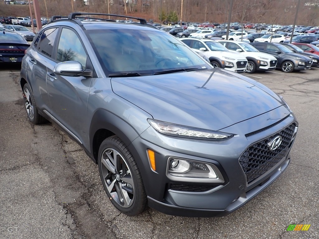 Sonic Silver 2021 Hyundai Kona Ultimate AWD Exterior Photo #140776910