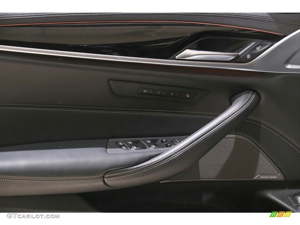 2018 5 Series M550i xDrive Sedan - Carbon Black Metallic / Black photo #5