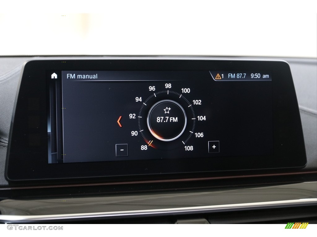 2018 5 Series M550i xDrive Sedan - Carbon Black Metallic / Black photo #16