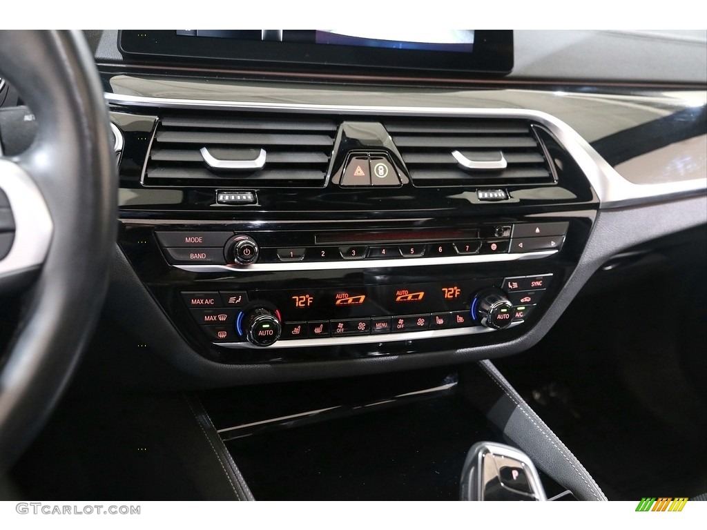 2018 5 Series M550i xDrive Sedan - Carbon Black Metallic / Black photo #19