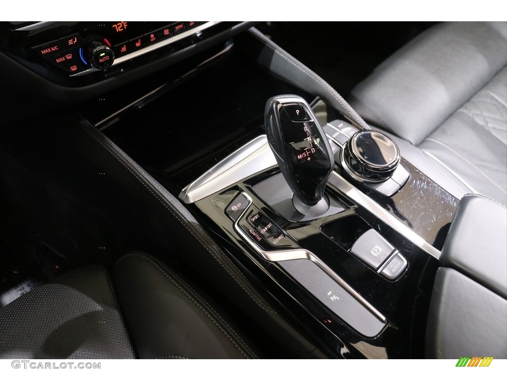 2018 5 Series M550i xDrive Sedan - Carbon Black Metallic / Black photo #20