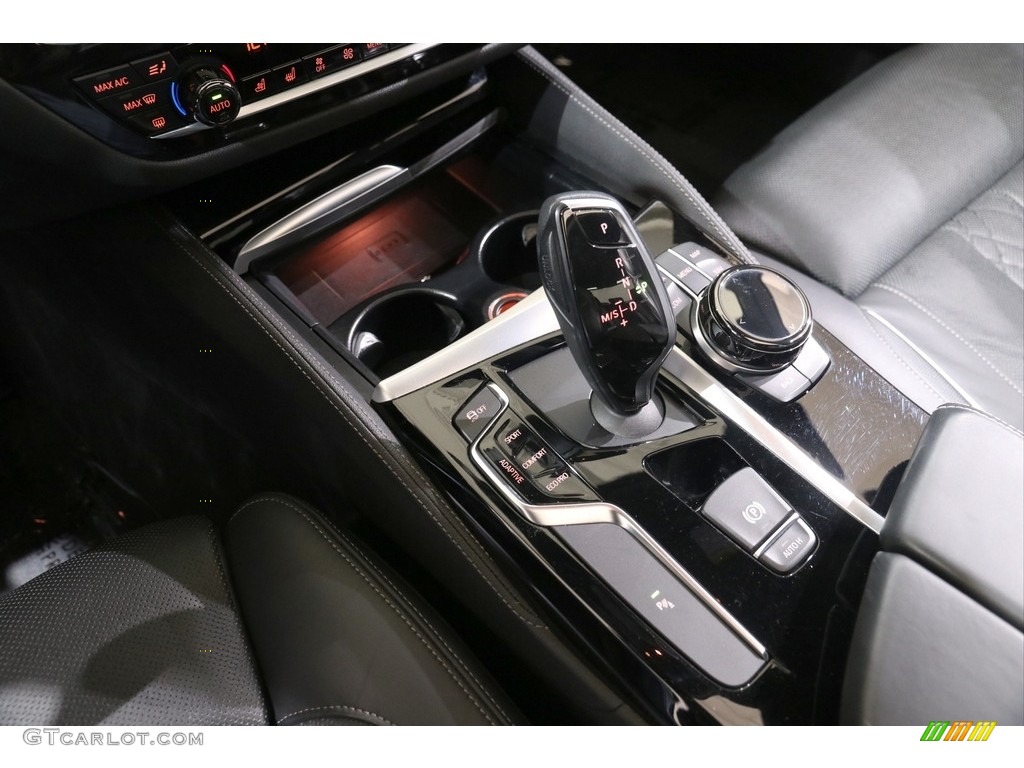 2018 5 Series M550i xDrive Sedan - Carbon Black Metallic / Black photo #21