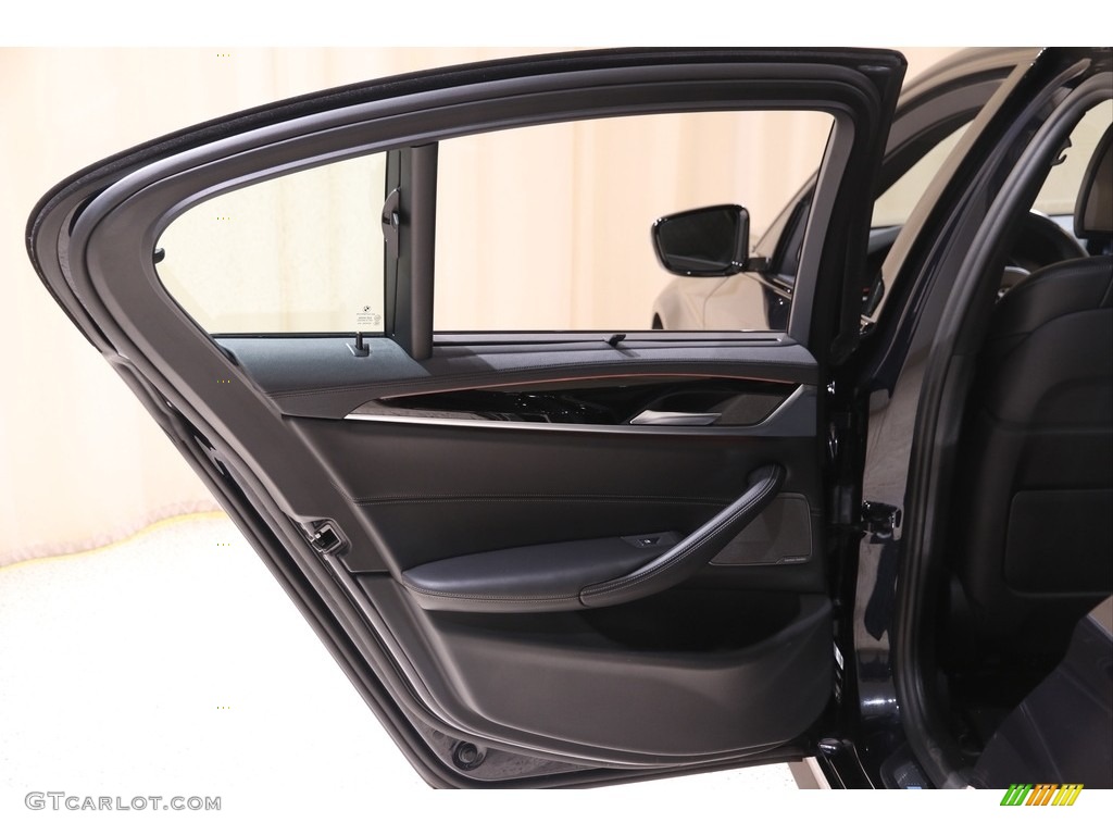 2018 5 Series M550i xDrive Sedan - Carbon Black Metallic / Black photo #26