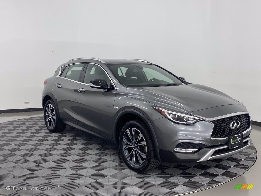 Graphite Shadow 2017 Infiniti QX30 Premium AWD Exterior Photo #140778263