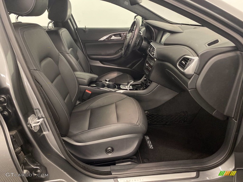 Graphite Interior 2017 Infiniti QX30 Premium AWD Photo #140778470