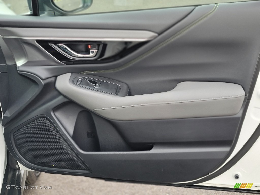 2020 Subaru Outback Onyx Edition XT Gray StarTex Door Panel Photo #140778515