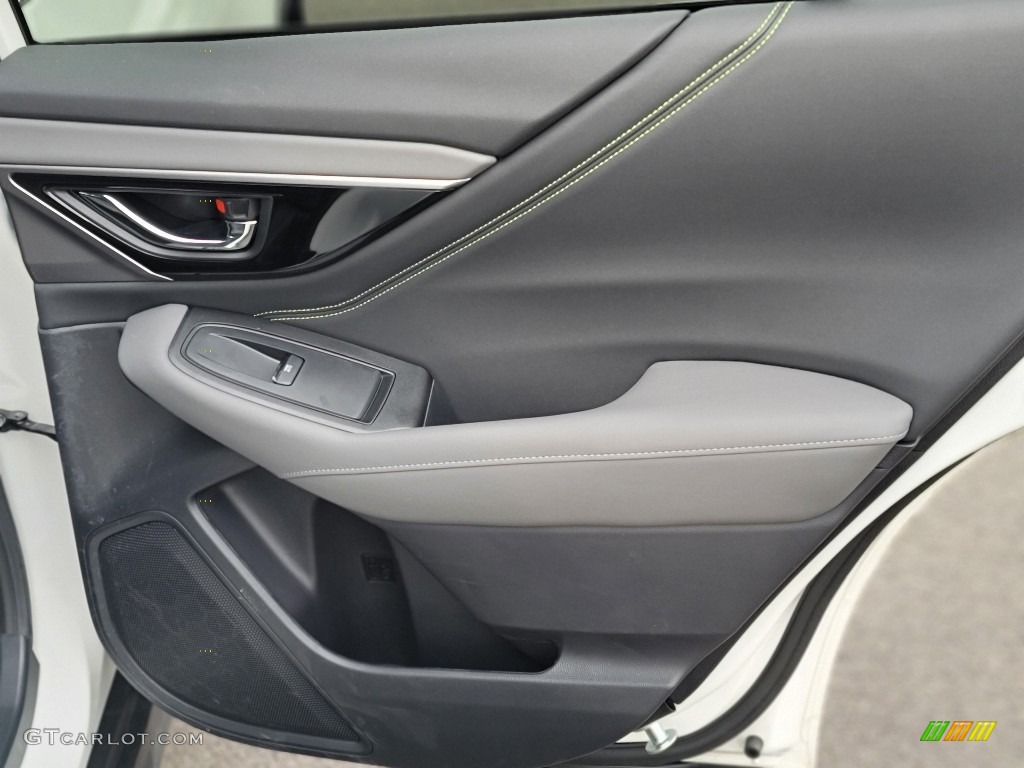 2020 Subaru Outback Onyx Edition XT Gray StarTex Door Panel Photo #140778557