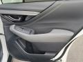 Gray StarTex 2020 Subaru Outback Onyx Edition XT Door Panel