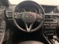 2017 Infiniti QX30 Graphite Interior Steering Wheel Photo