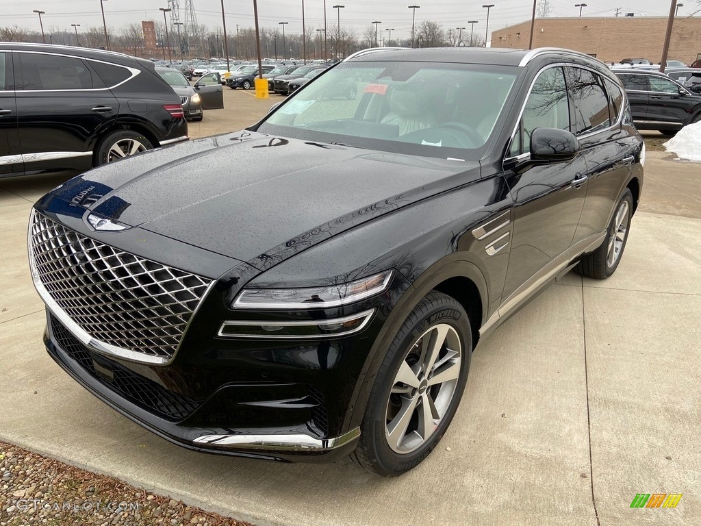 2021 GV80 2.5T AWD - Vik Black / Beige/Black photo #1