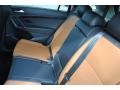 2018 Volkswagen Tiguan Golden Oak/Black Interior Rear Seat Photo