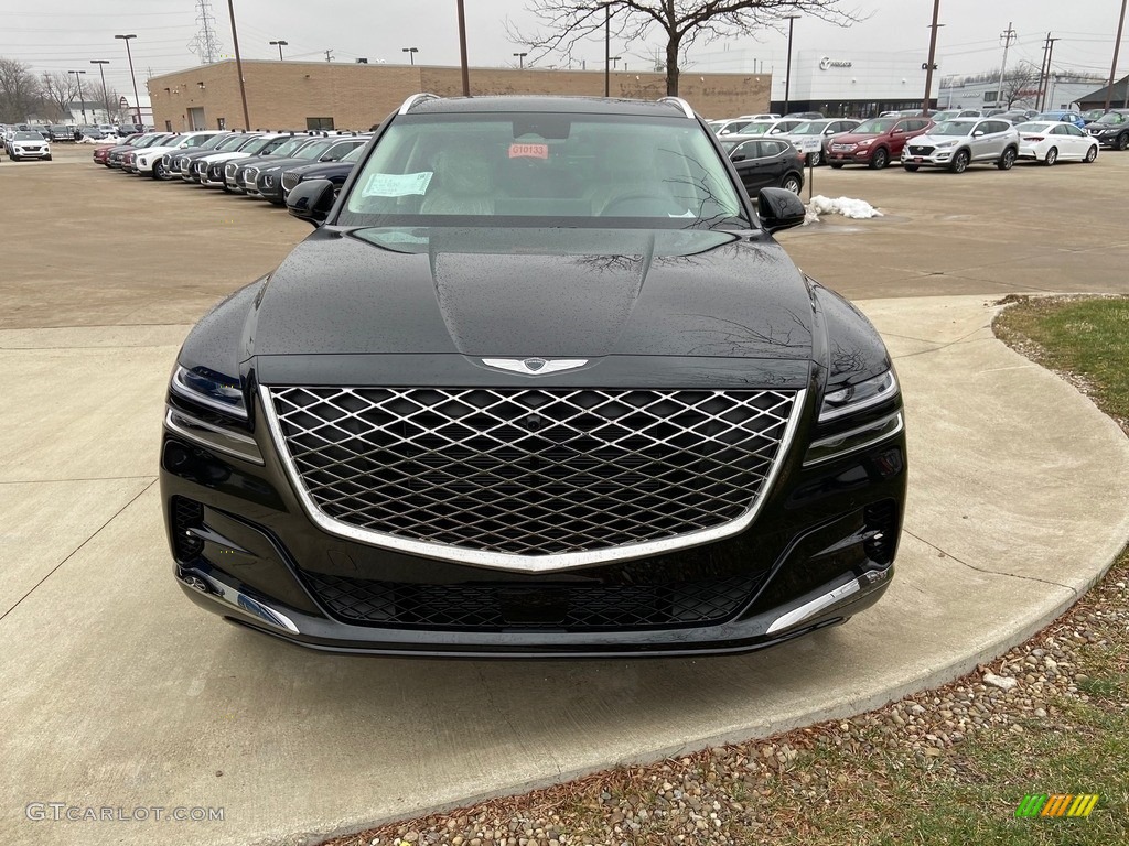 2021 GV80 2.5T AWD - Vik Black / Beige/Black photo #7