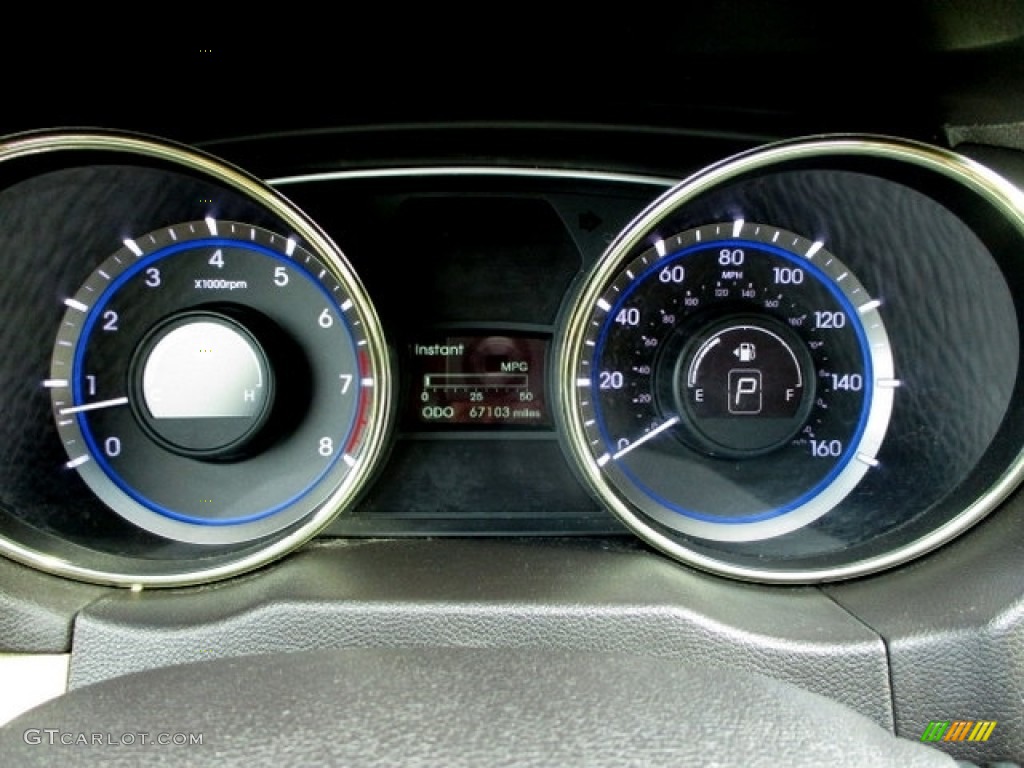 2013 Sonata GLS - Sparkling Ruby / Camel photo #4