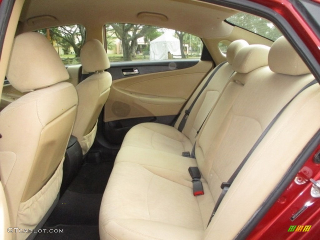 2013 Sonata GLS - Sparkling Ruby / Camel photo #12