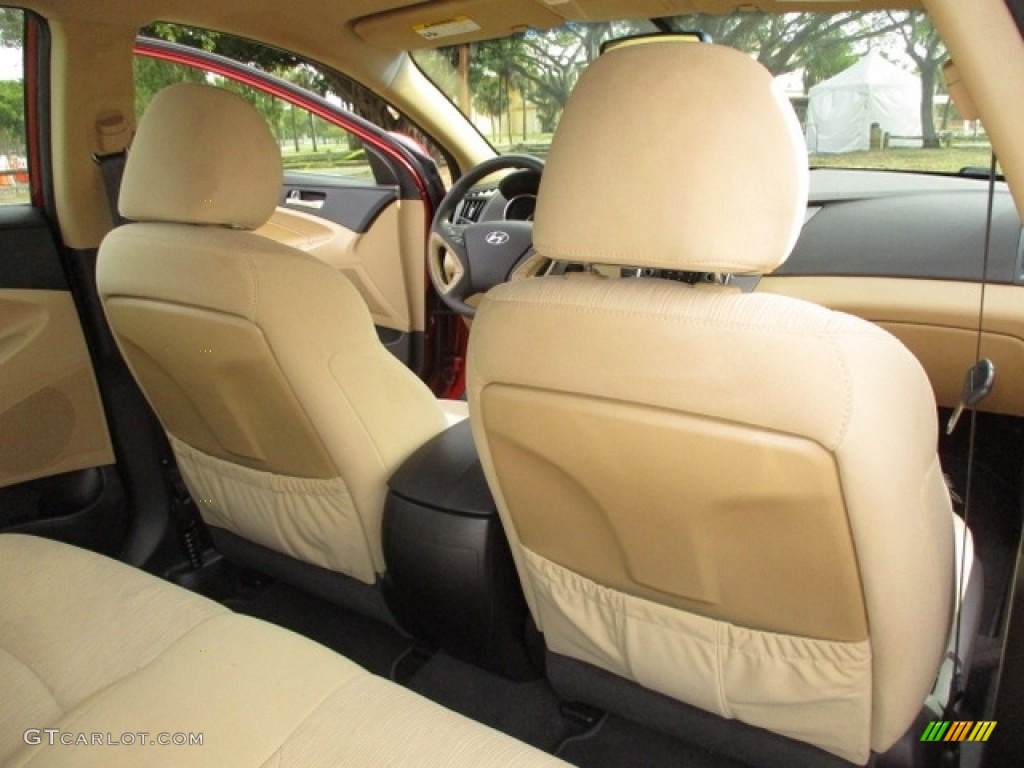 2013 Sonata GLS - Sparkling Ruby / Camel photo #16