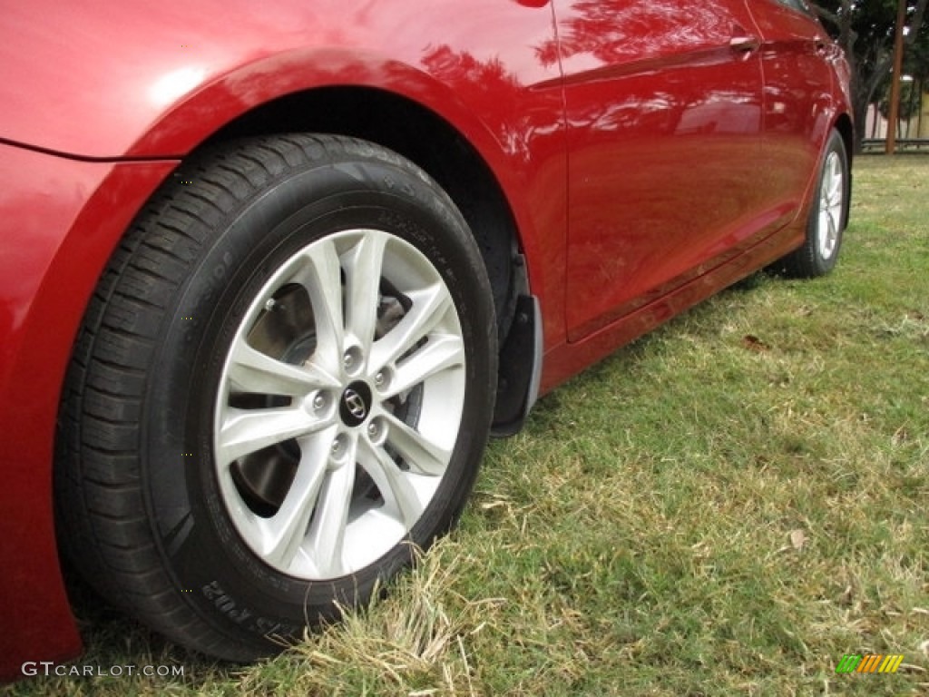 2013 Sonata GLS - Sparkling Ruby / Camel photo #17