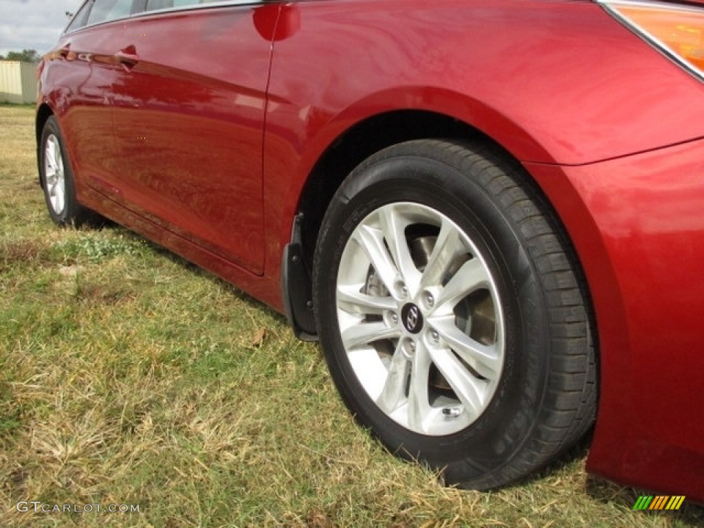 2013 Sonata GLS - Sparkling Ruby / Camel photo #42