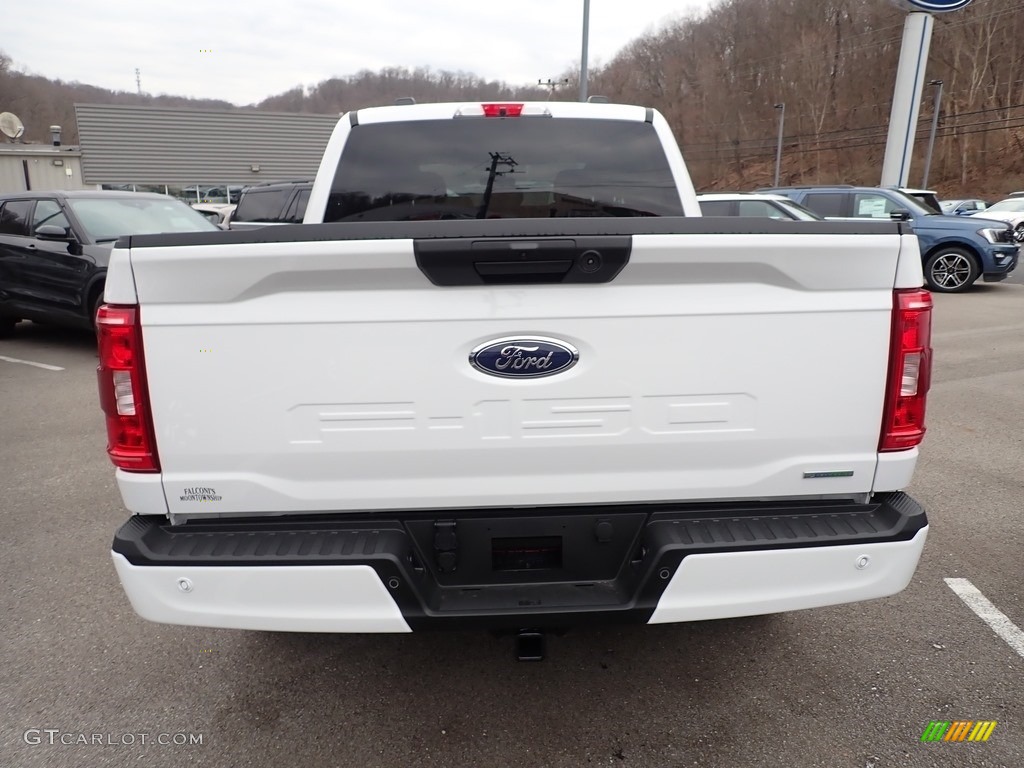 2021 F150 STX SuperCrew 4x4 - Oxford White / Black photo #7