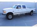Oxford White 1996 Ford F350 XLT Crew Cab 4x4 Exterior