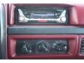 1996 Ford F350 Red Interior Controls Photo