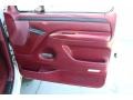 1996 Ford F350 Red Interior Door Panel Photo