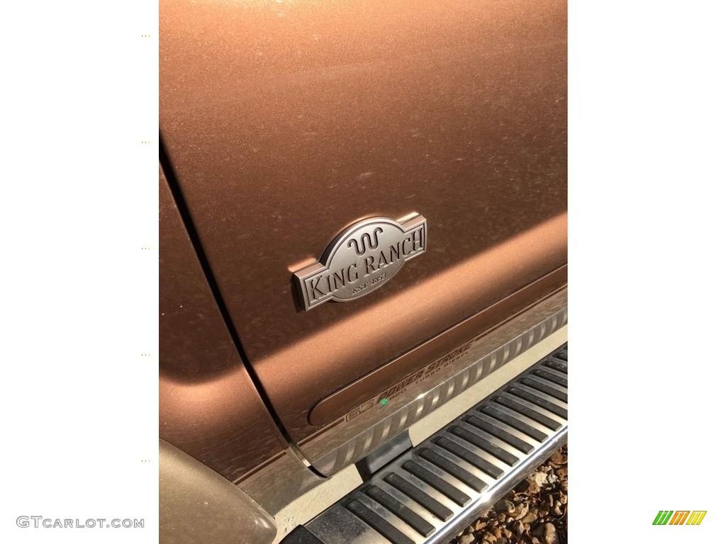 2012 F250 Super Duty King Ranch Crew Cab 4x4 - Golden Bronze Metallic / Adobe photo #3