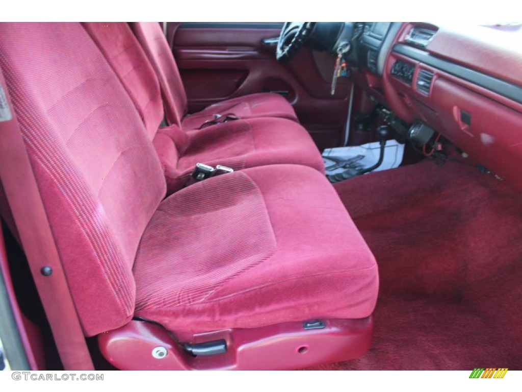 1996 Ford F350 XLT Crew Cab 4x4 Interior Color Photos