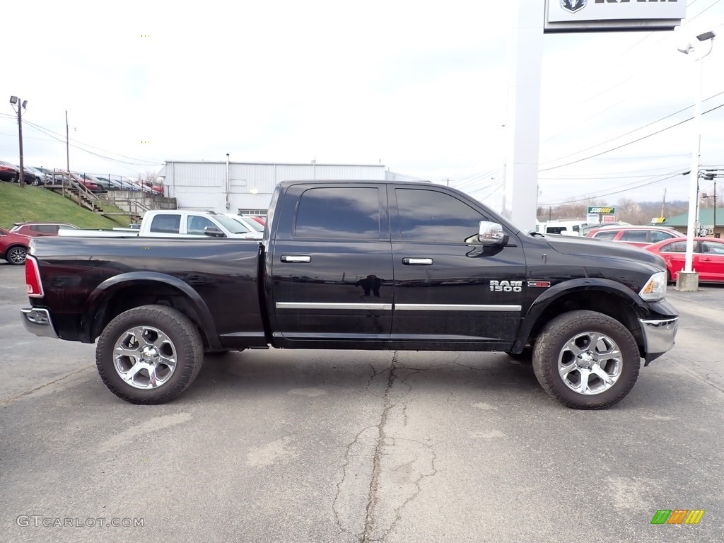 Black 2015 Ram 1500 Laramie Crew Cab 4x4 Exterior Photo #140781513