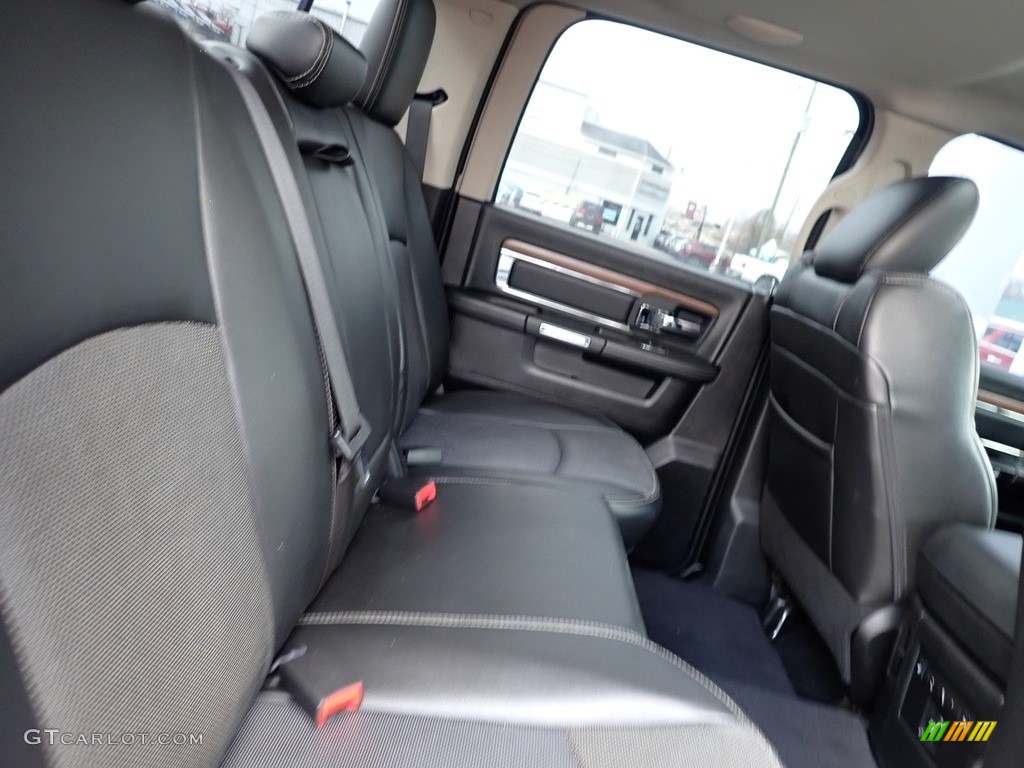 2015 Ram 1500 Laramie Crew Cab 4x4 Rear Seat Photo #140781626